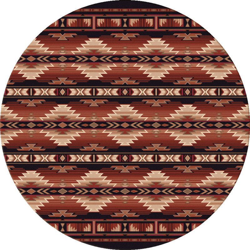 Rio Rancho Russet Rug - 8 Ft. Round