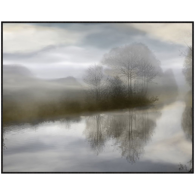 River Mist Canvas Art