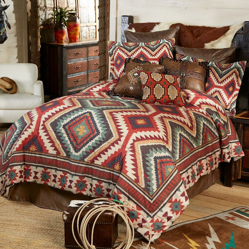 Sage Kilim Comforter - Queen