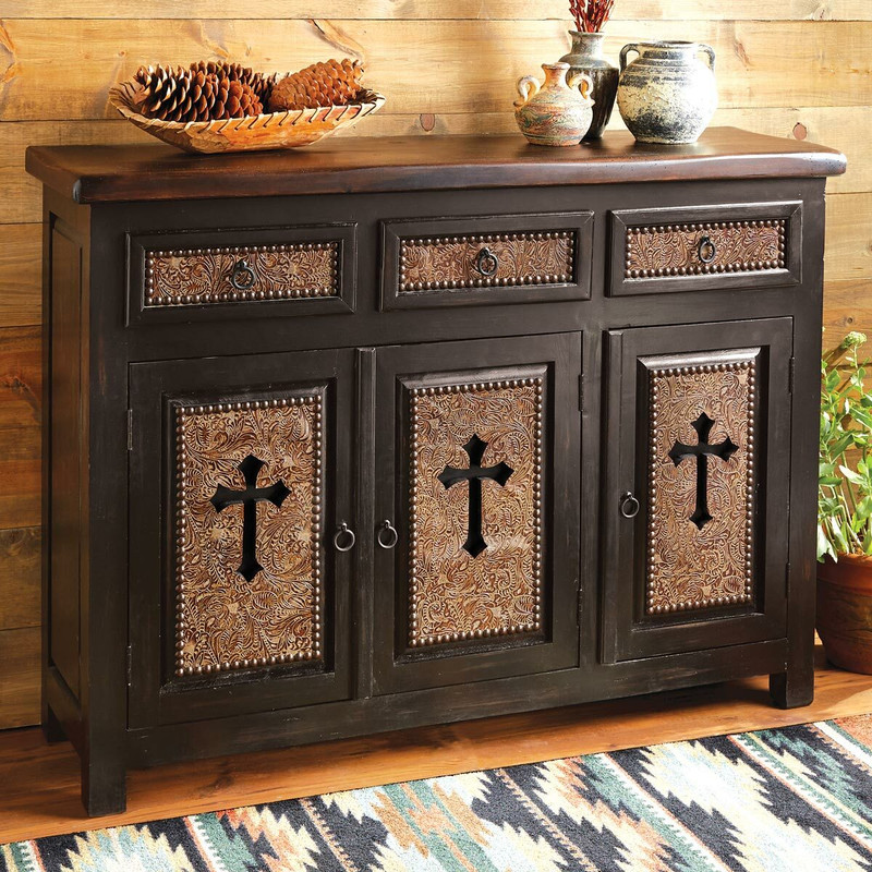 Santa Cruz Cross Cabinet - 2 Door