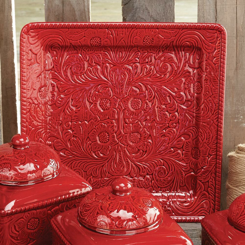 Savannah Red Platter - OUT OF STOCK UNTIL 07/08/2024