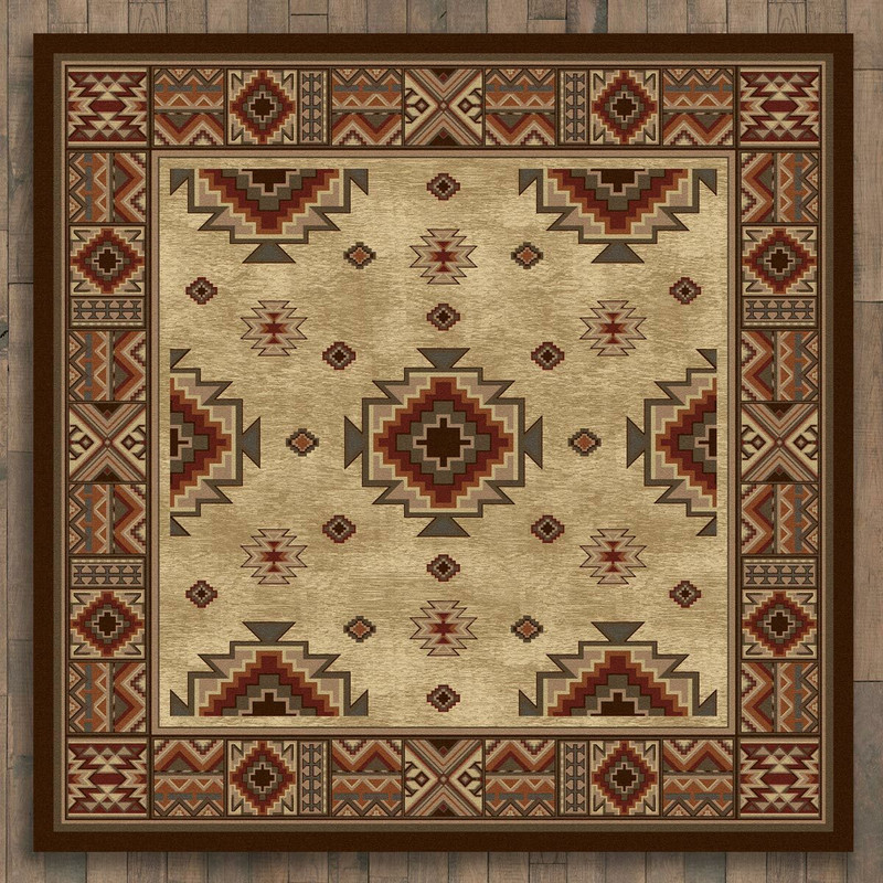 Settlers Retreat Rug - 8 Ft. Square