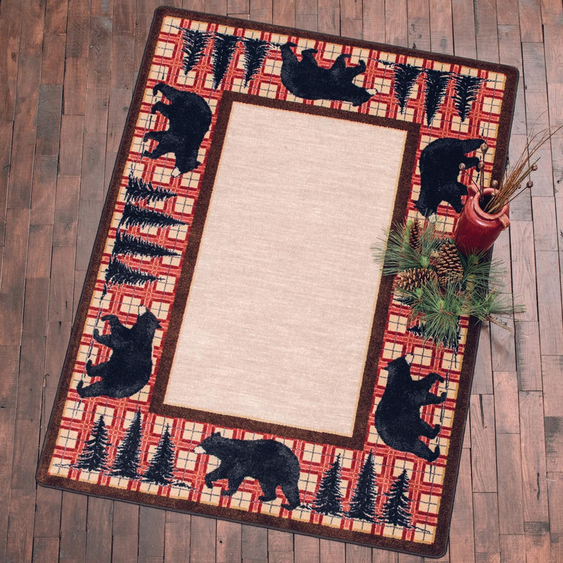 Stately Bears Rug - 3 x 4