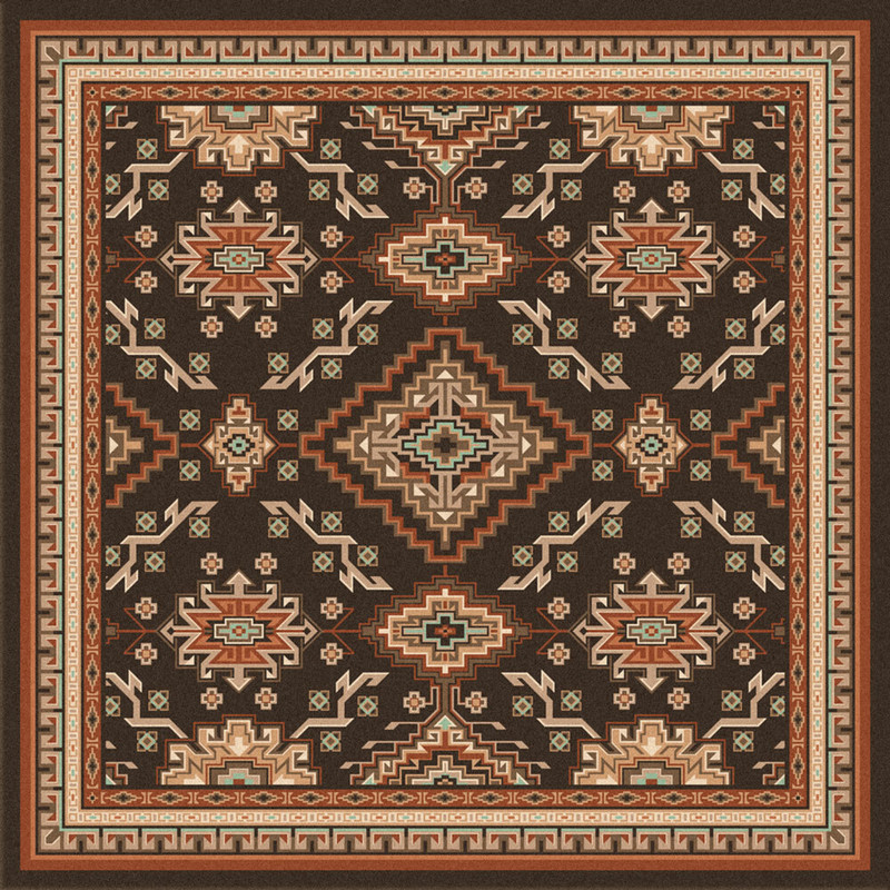 Teton Lodge Rug - 8 Ft. Square