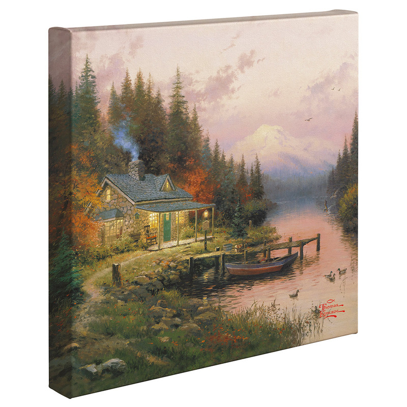 The End of a Perfect Day Canvas Art