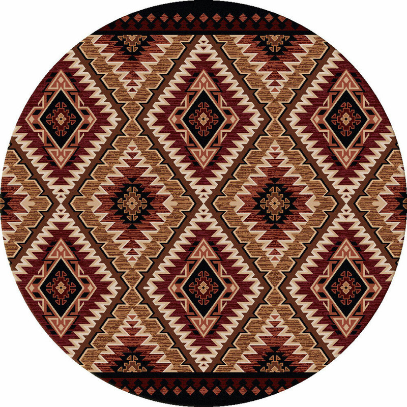 Traditions Gold Rug - 8 Ft. Round