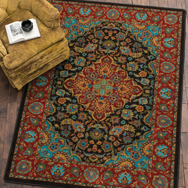 Turquoise Visions Rug - 3 x 4