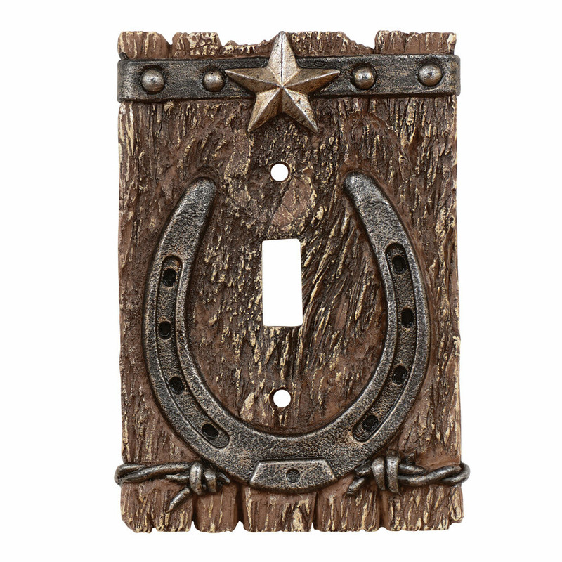 Western Ranch Single Switch Plate