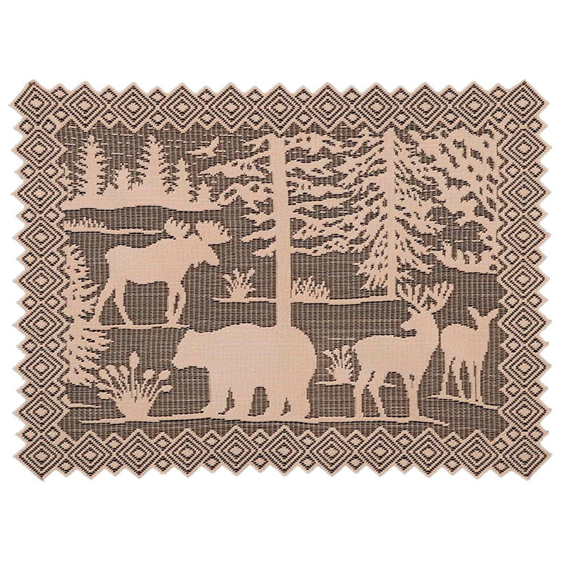 Wildlife Medley Lace Placemat - Set of 4 - OUT OF STOCK UNTIL 05/22/2024