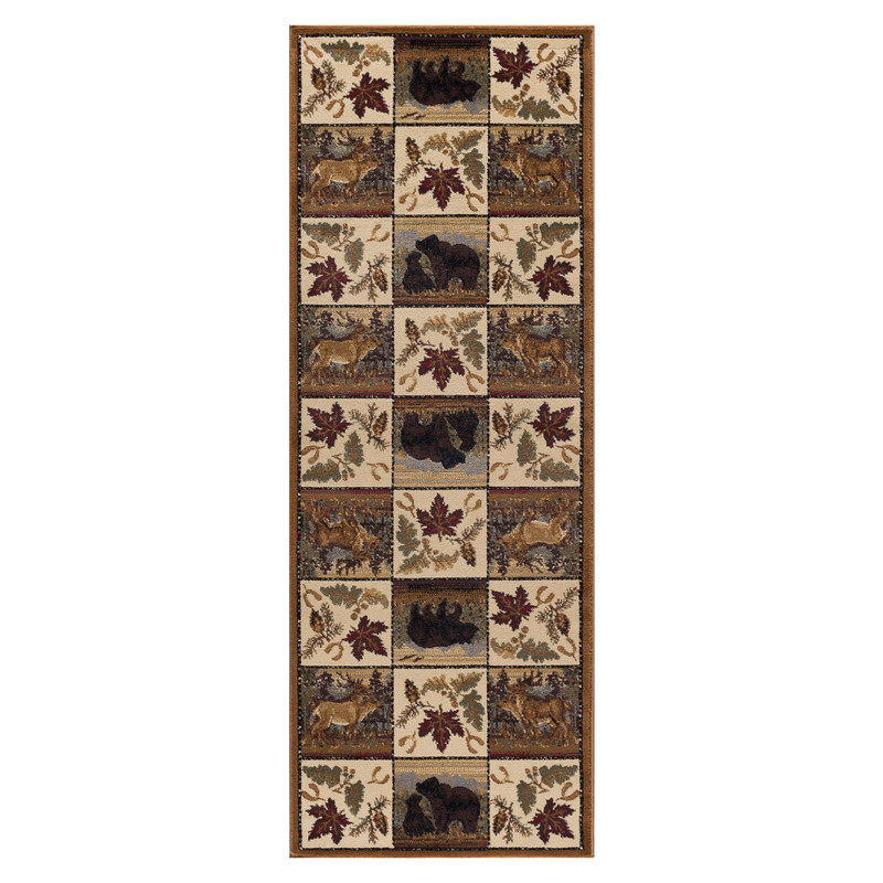 Woodland Scenes Rug - 3 x 7