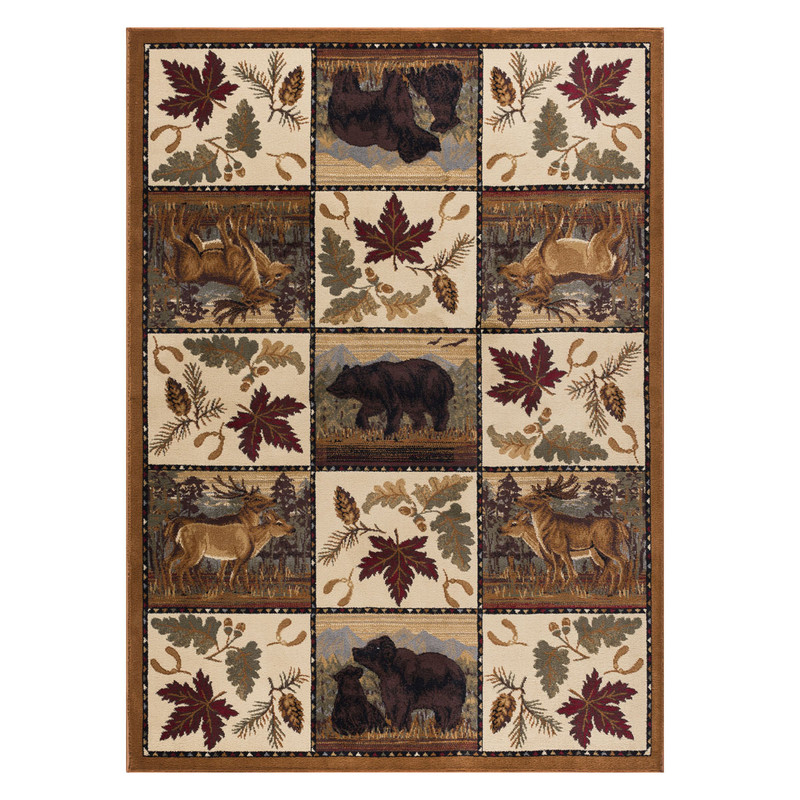 Woodland Scenes Rug - 5 x 7 - OUT OF STOCK UNTIL 07/19/2024