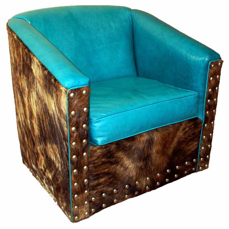 Turquoise Mountain Swivel Glider