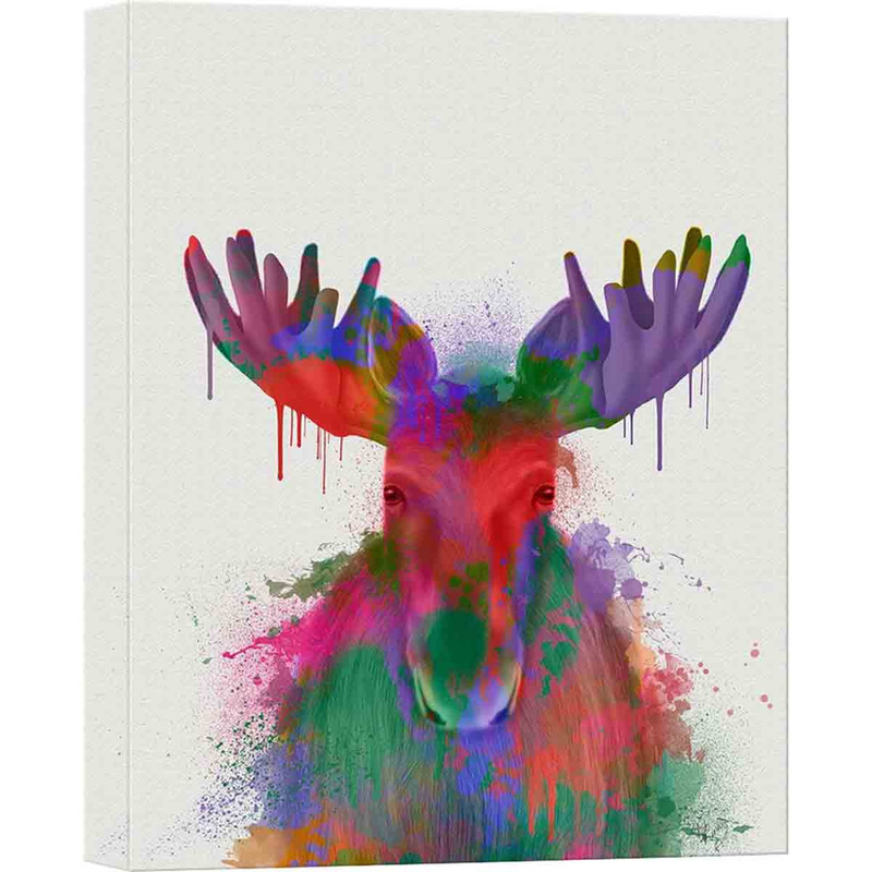 Colorscape Moose Wall Art