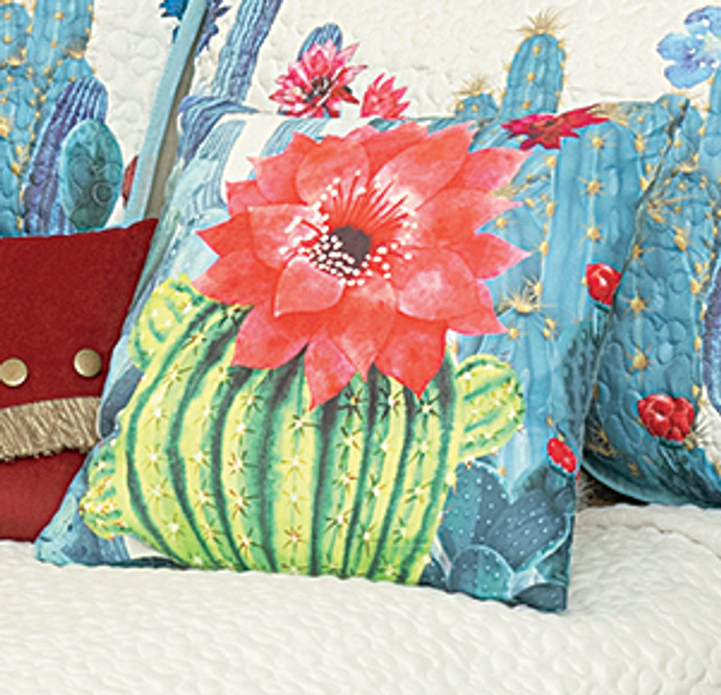 Cactus Bloom Pillow