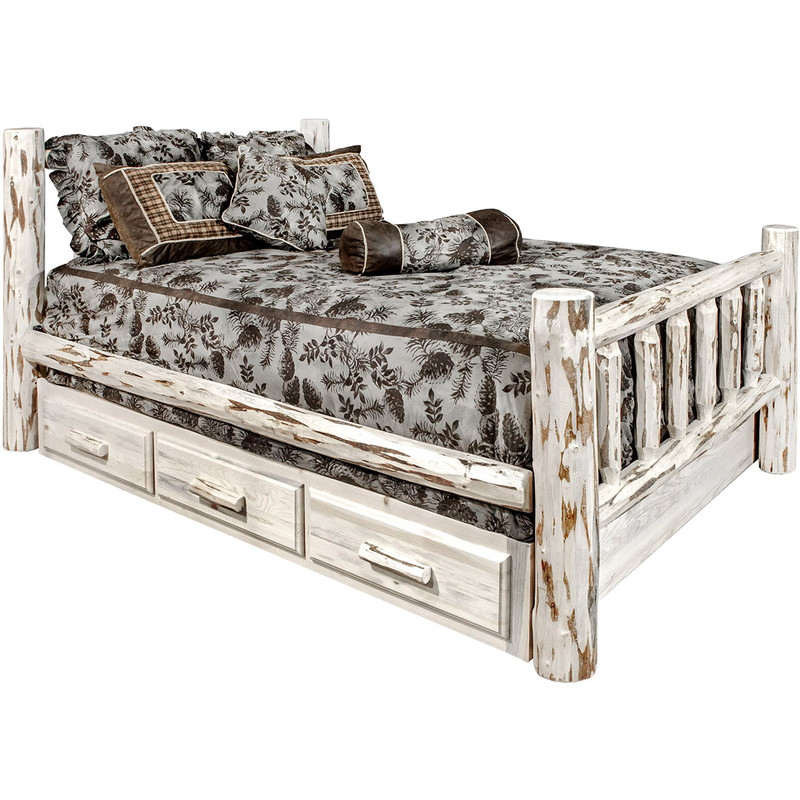 Asheville Bed with Storage - Queen