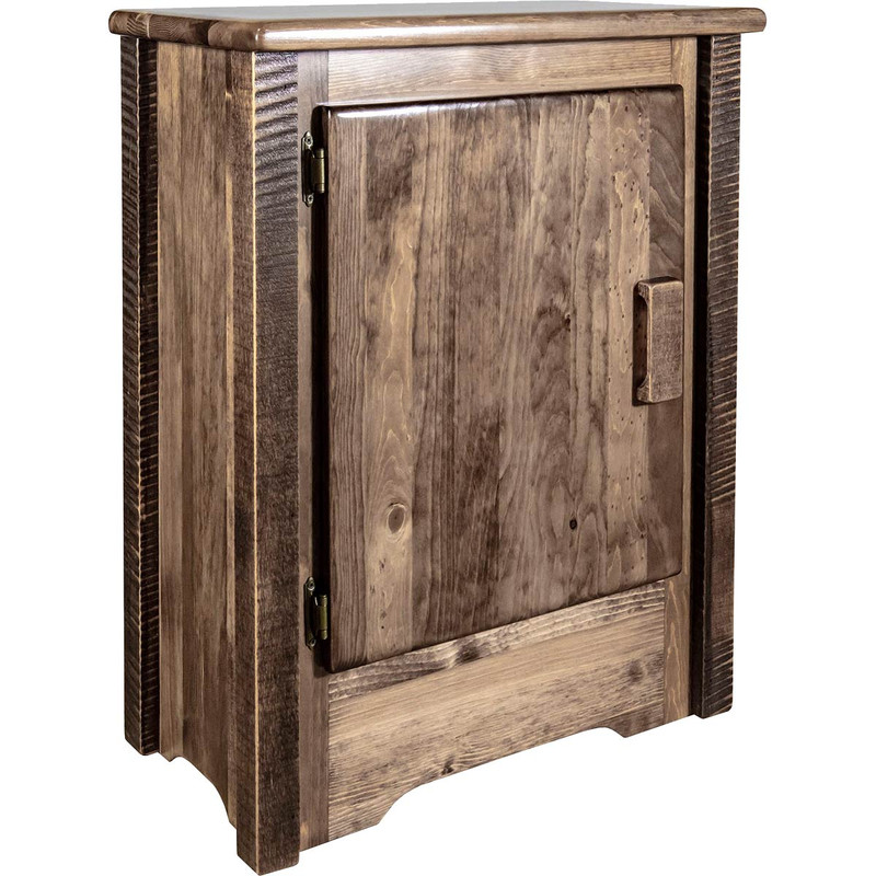 Denver Cabinet - Left Hinged - Stained & Lacquered
