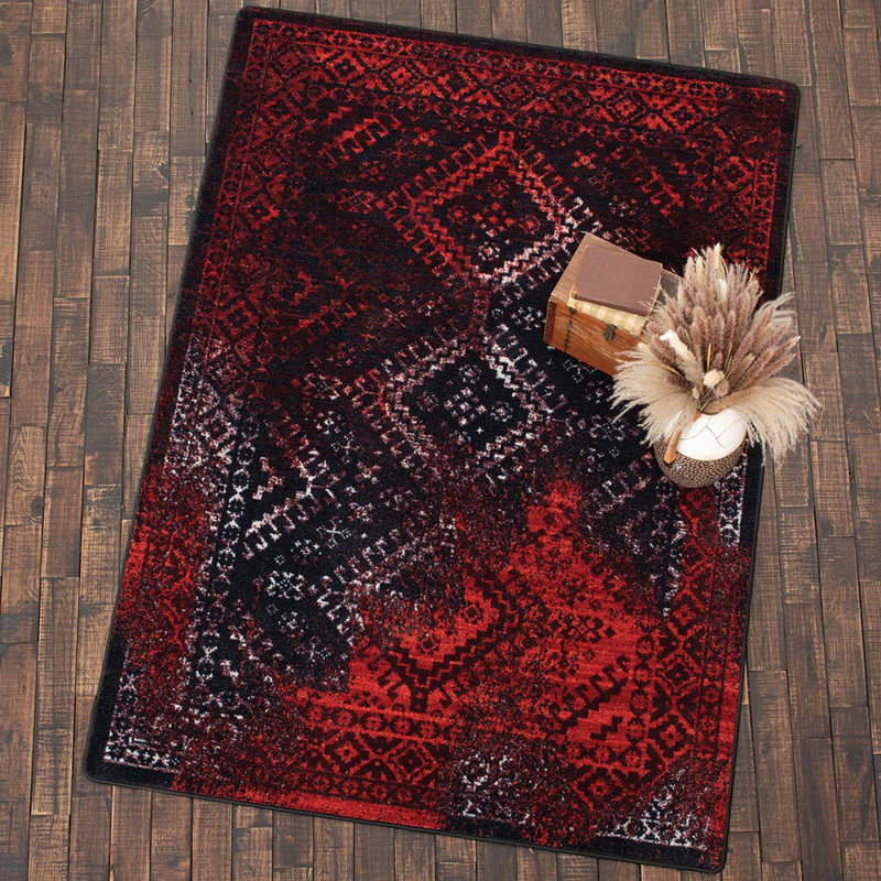 Bandera Rust Rug - 5 x 8