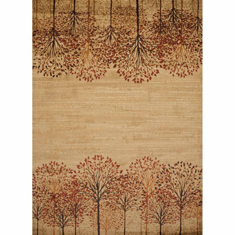 Woodland Blossoms Rug - 5 x 7