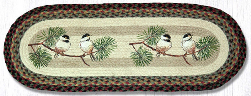 Little Birds Oval Rug