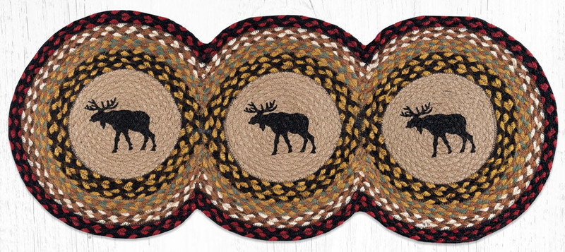 Midnight Moose Rug