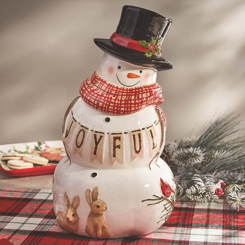 Frosty Pals Cookie Jar