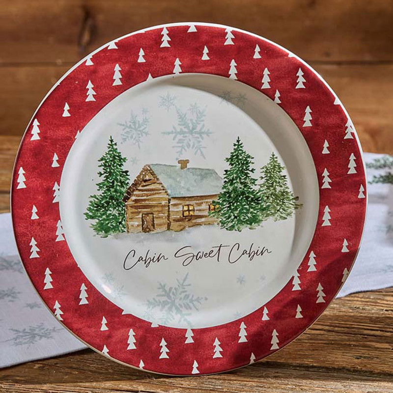 Cabin Retreat Salad Plate - OVERSTOCK