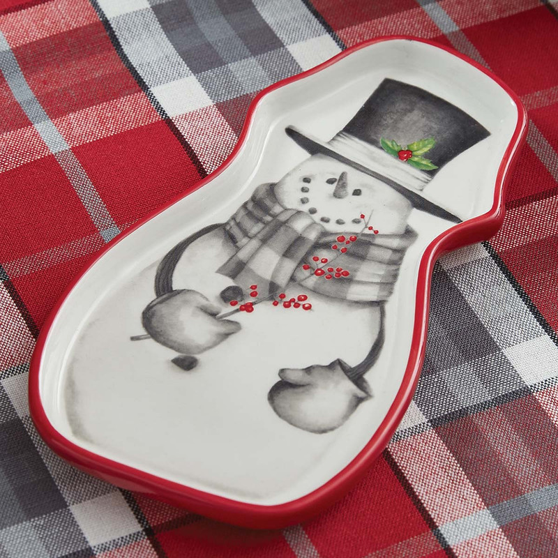 Classic Snowman Spoon Rest