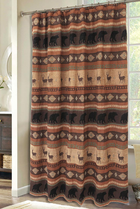 Autumn Trails Shower Curtain