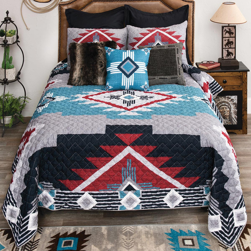 Sky Dancer Quilt Bed Set - Queen