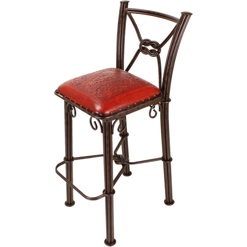 Coronado Barstool - Colonial Red