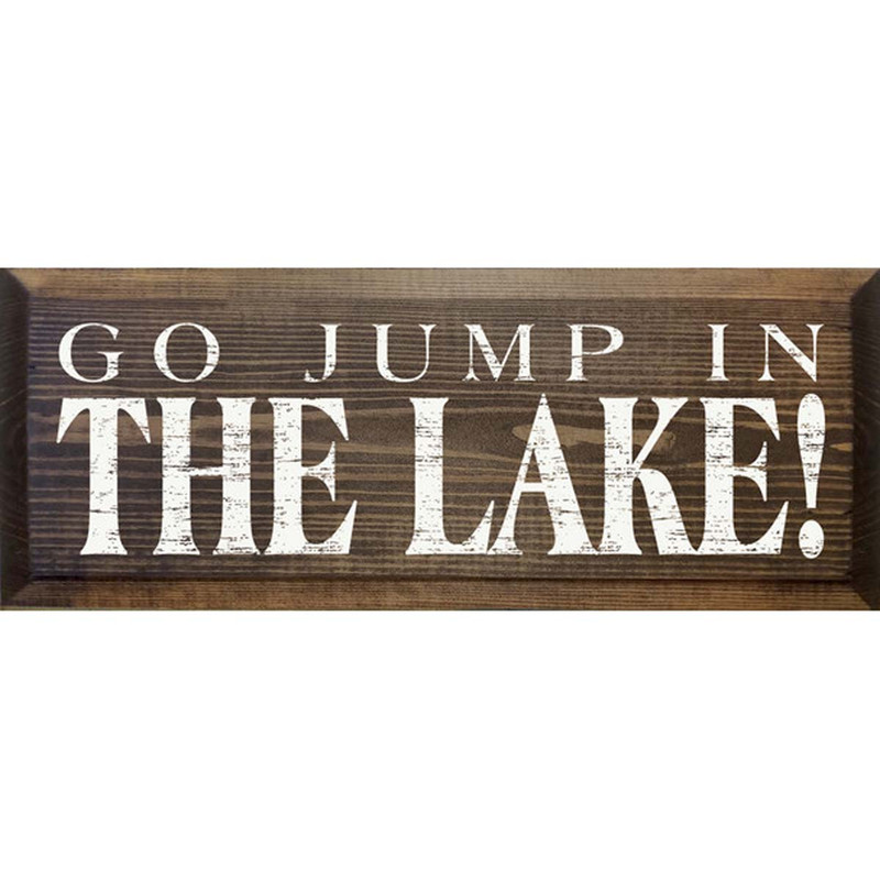 Lake Life: Jump In! Wall Art