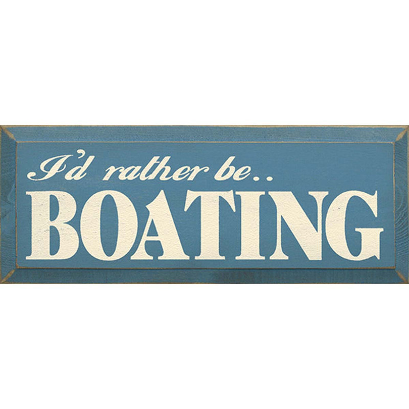 Blue Boating Wall Art