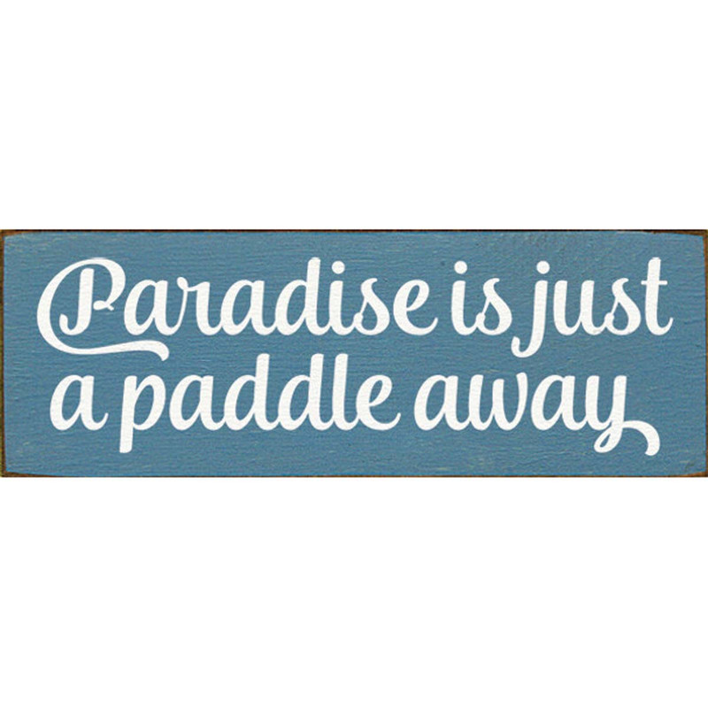 Paddle Paradise Wall Art