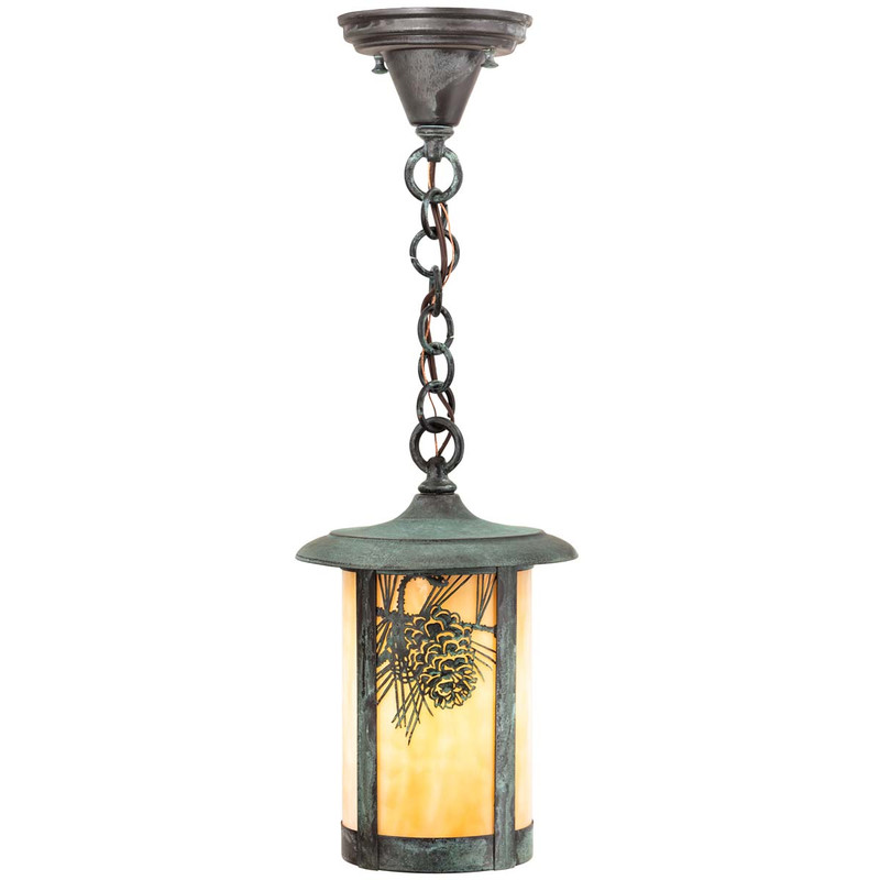 Evergreen Sprig Mini Pendant Light