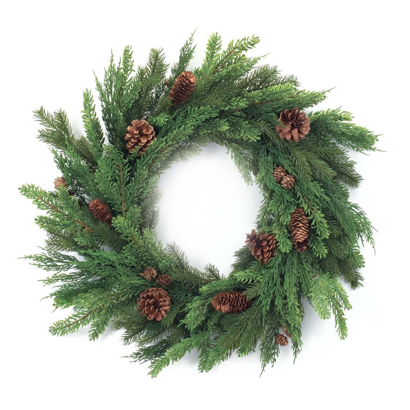 Pine Cone Delight Christmas Wreath