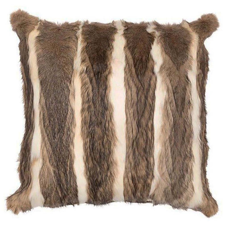 Vizcachas Fur Pillow - 20 x 20