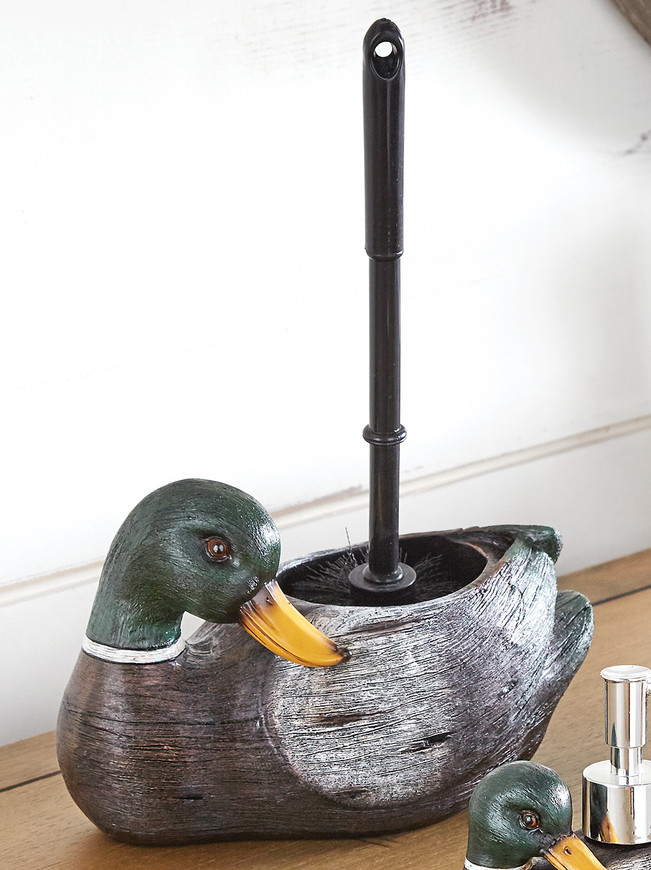 Mallard Duck Toilet Bowl Brush