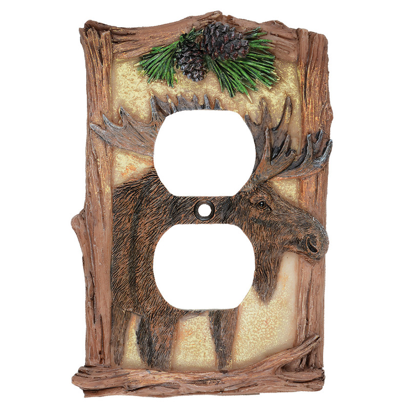 Majestic Moose Outlet Cover