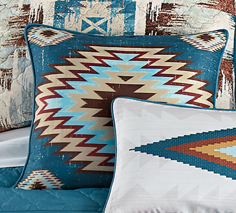 Mojave Mirage Turquoise Pillow
