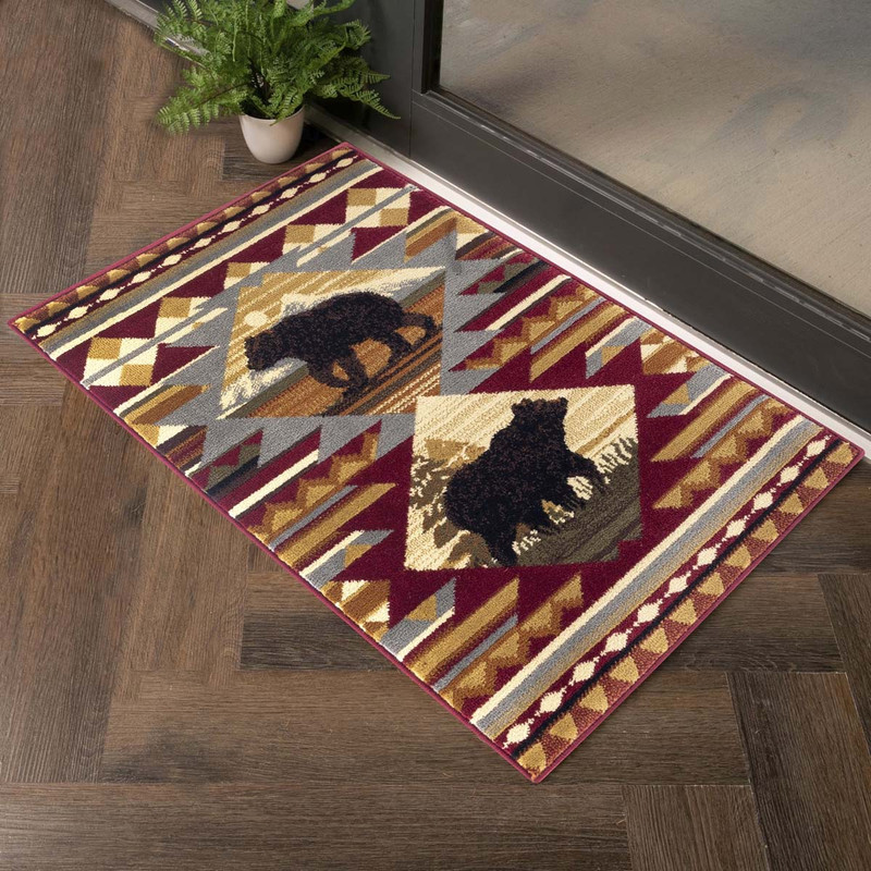 Wandering Bear Lodge Rug - 2 x 3