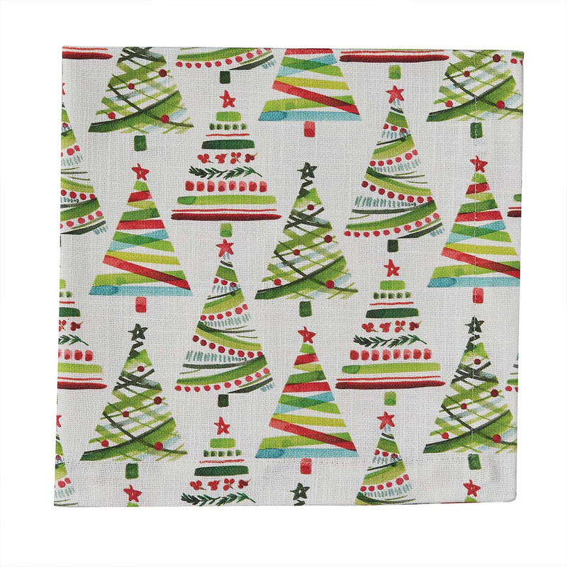 Modern Trees Napkin - Set of 4