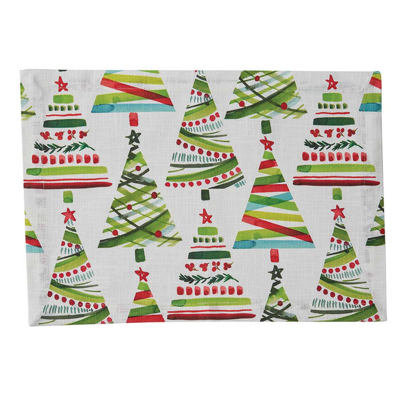 Modern Trees Placemat - Set of 4