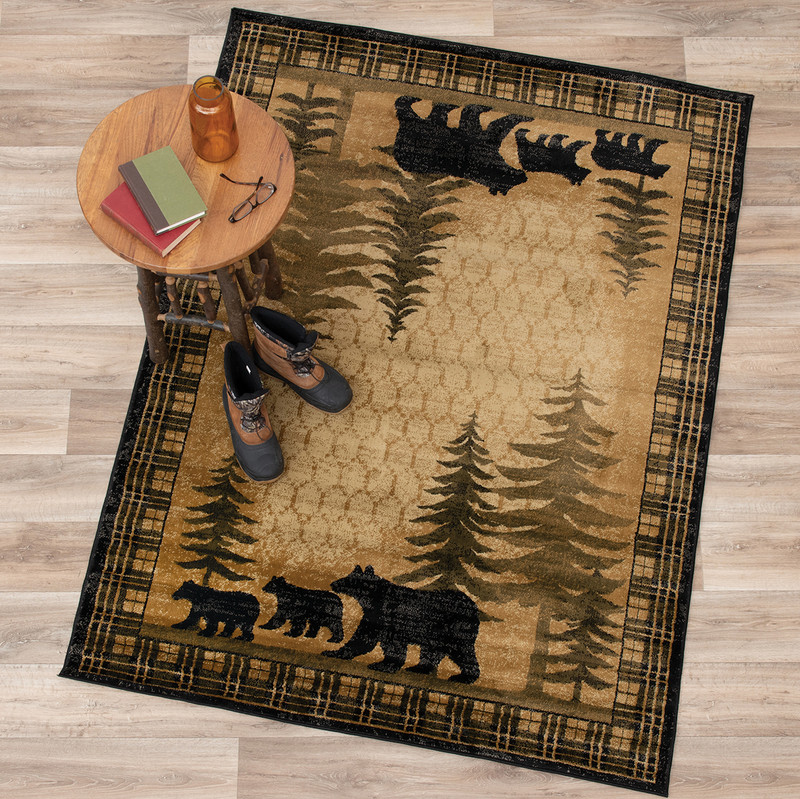 Bear Country Rug - 2 x 3