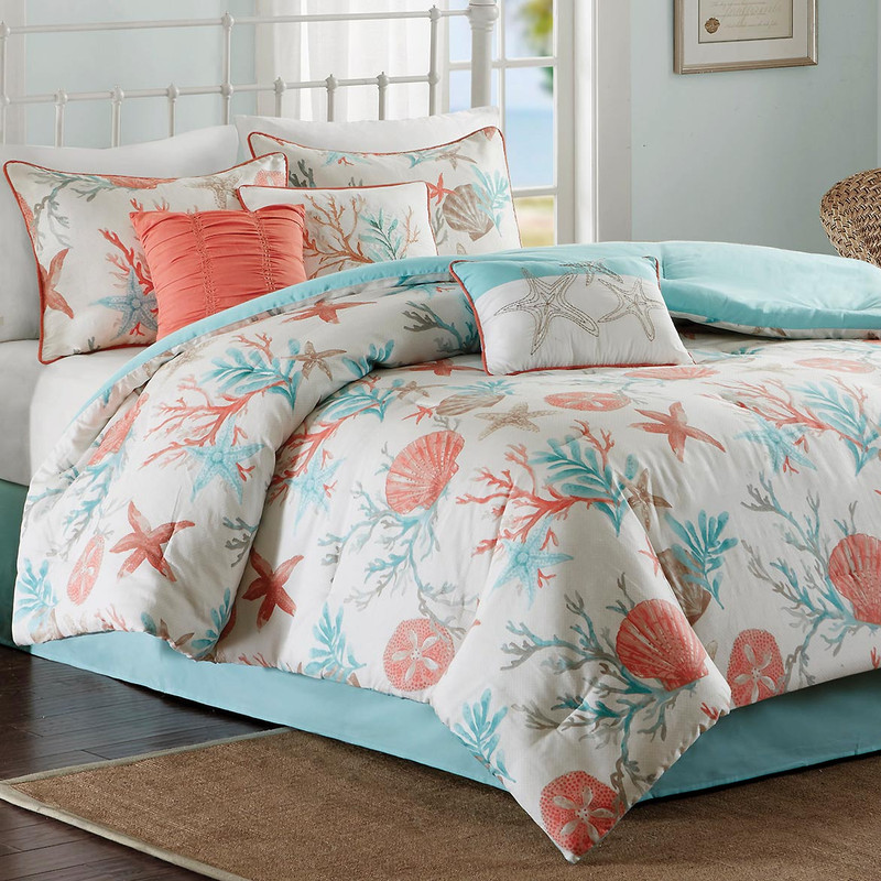 Seashell Bay Comforter Set - King - OVERSTOCK