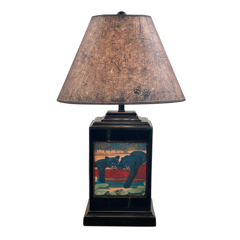 Lazy Bears Canoe Table Lamp