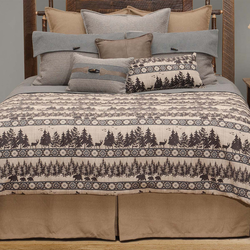 Forest Shadows Duvet Cover - Super King