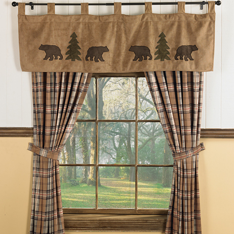 Bear & Trees Valance - OUT OF STOCK