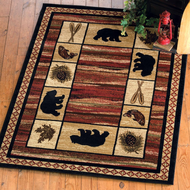 Camp Wild Rug - 2 x 3