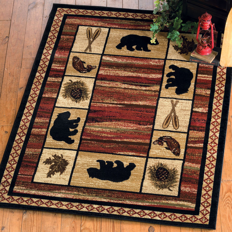 Camp Wild Rug - 5 x 7