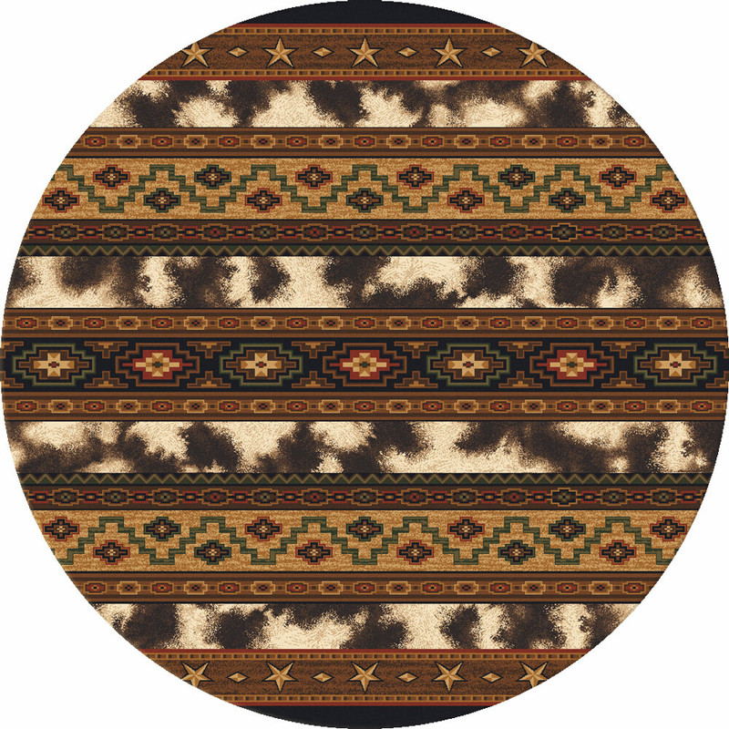 Cattlemen's Club Rug - 8 Ft. Round